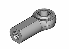 Internally Threaded Lubrication-Free Ball Joint Rod Ends